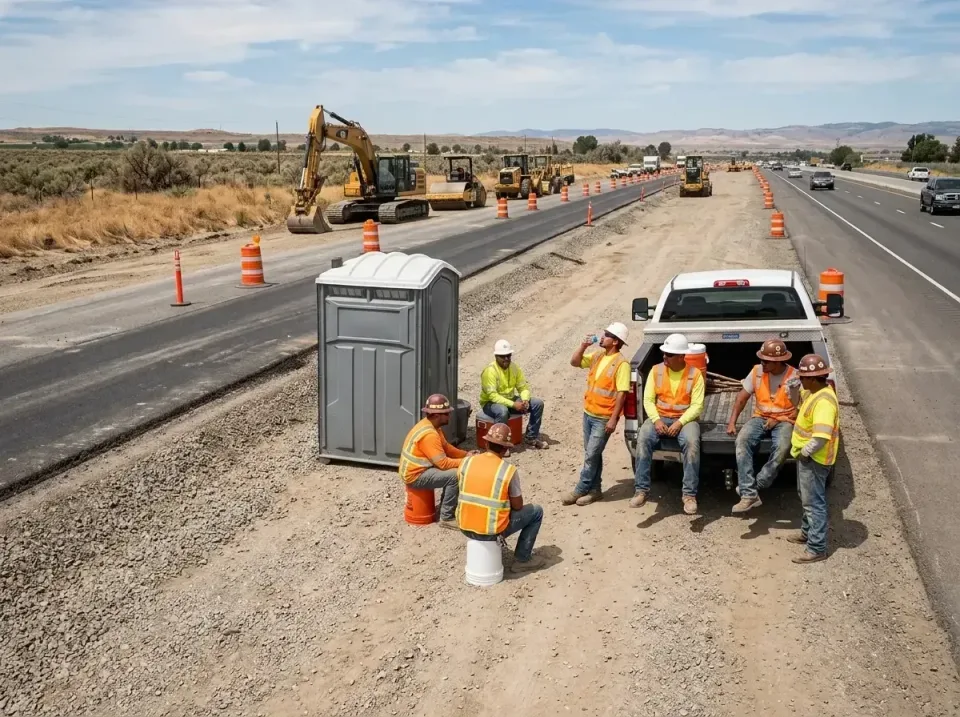highway-road-construction-crew-007 — frequently asked questions, Porta Potty and Restroom Rentals in Vienna, VA